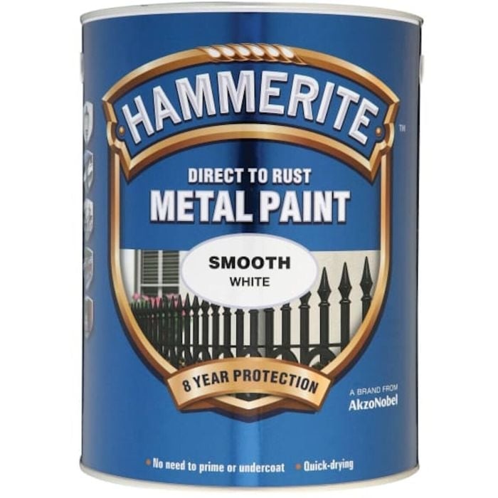Боя за метал Hammerite Direct To Rust гланц бяла 0,75л