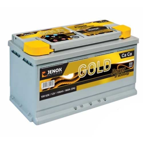 Акумулатор  JENOX GOLD НЕОБСЛУЖВАЕМ 12V 100AH/860EN