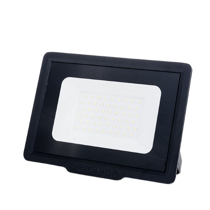 LED прожектор Optonica черен 50W 6000K IP65 