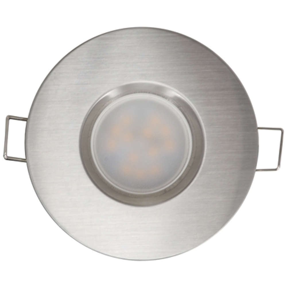LED луна за вграждане 6.5W 4200К сатиниран никел