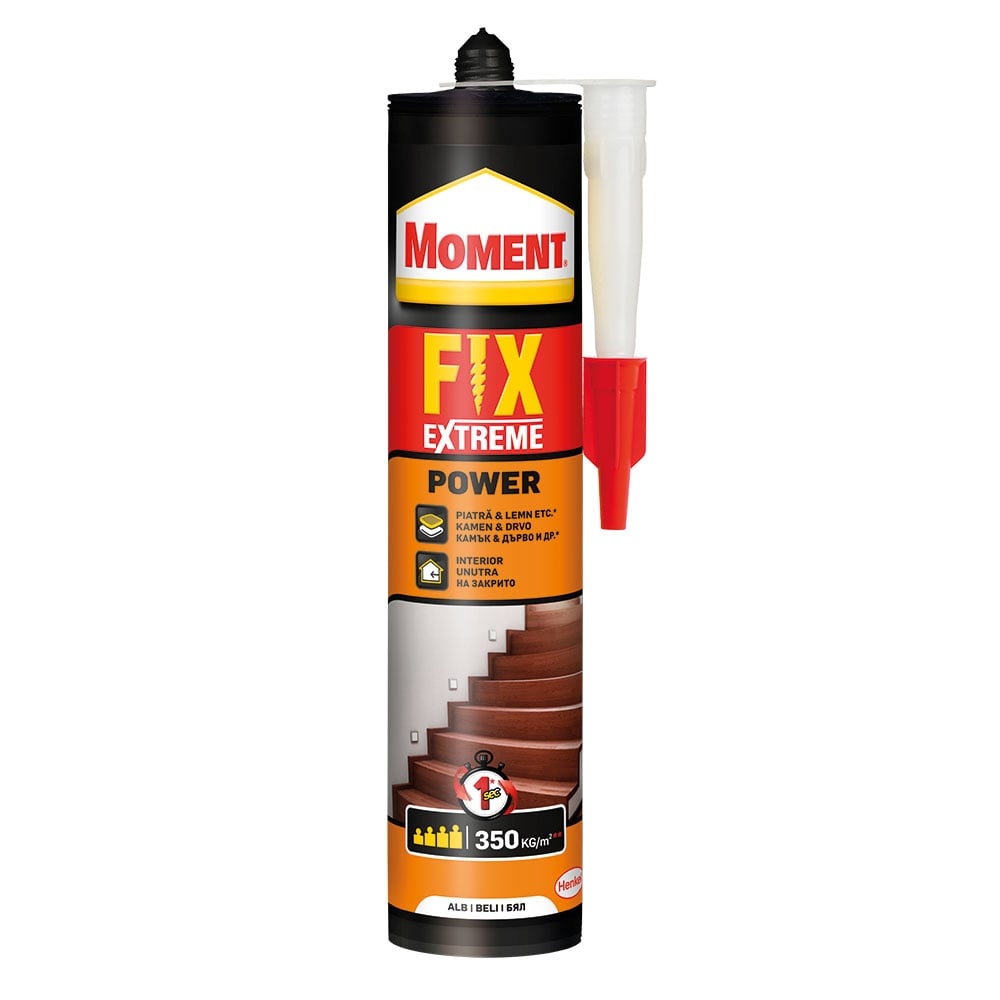 Бързосвързващо монтажно лепило Moment FIX Extreme Power 385г