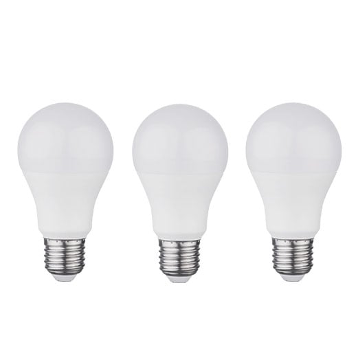 LED крушка Optonica A60 E27 9W 6000K / 3 броя