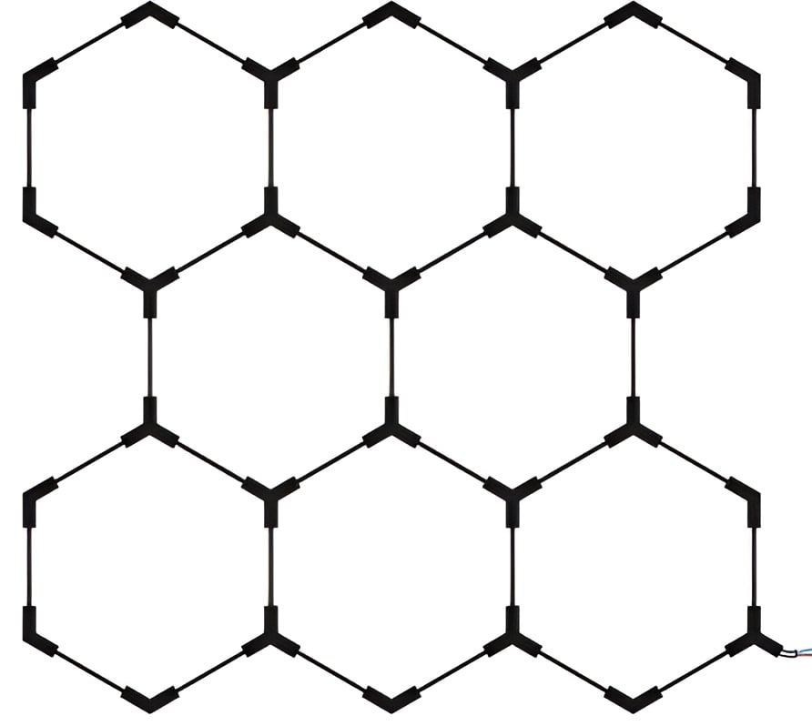 LED осветително тяло Хексагон 8HEXS 280W 6000K