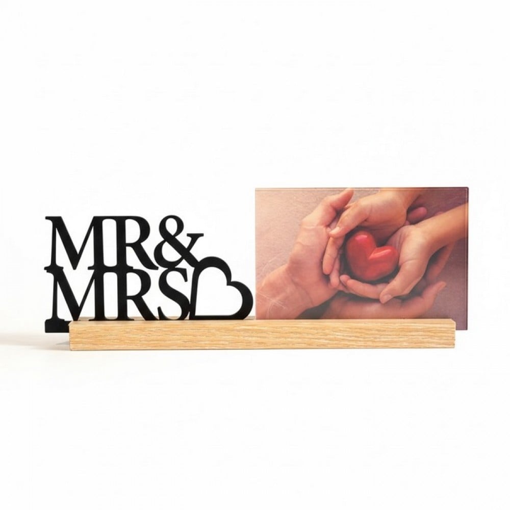 Рамка за снимка Mr&Mrs 26х16см