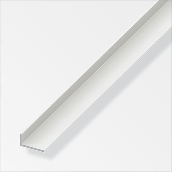 Ъглов PVC профил 20х10мм бял