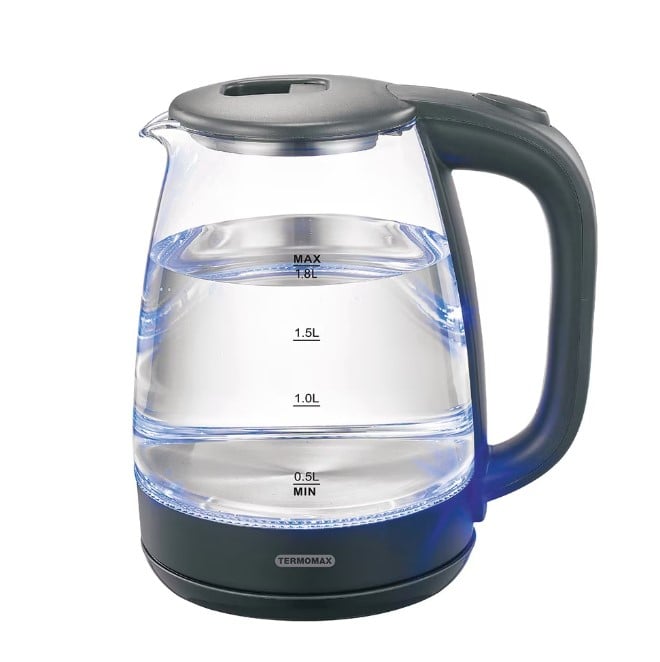 Електрическа стъклена кана Termomax TK3066S 1500W 1.8л