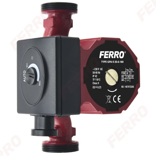 Циркулационна помпа Ferro GPA II 25-6-180