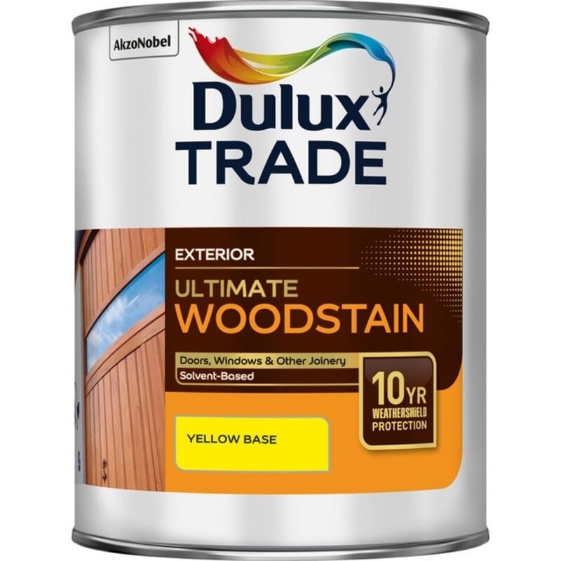 Защитен лак Dulux Trade Ultimate Woodstain YB цветен 1л