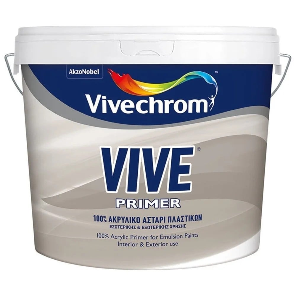 Грунд за нови стени Vivechrom Vive Primer 3л 