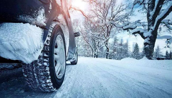 С автомобил през зимата