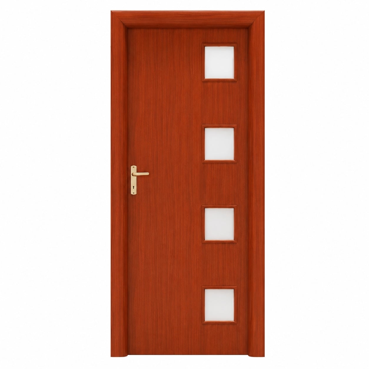 Интериорна врата със стъкло Jupiter Doors Златен дъб 90 x 200 см