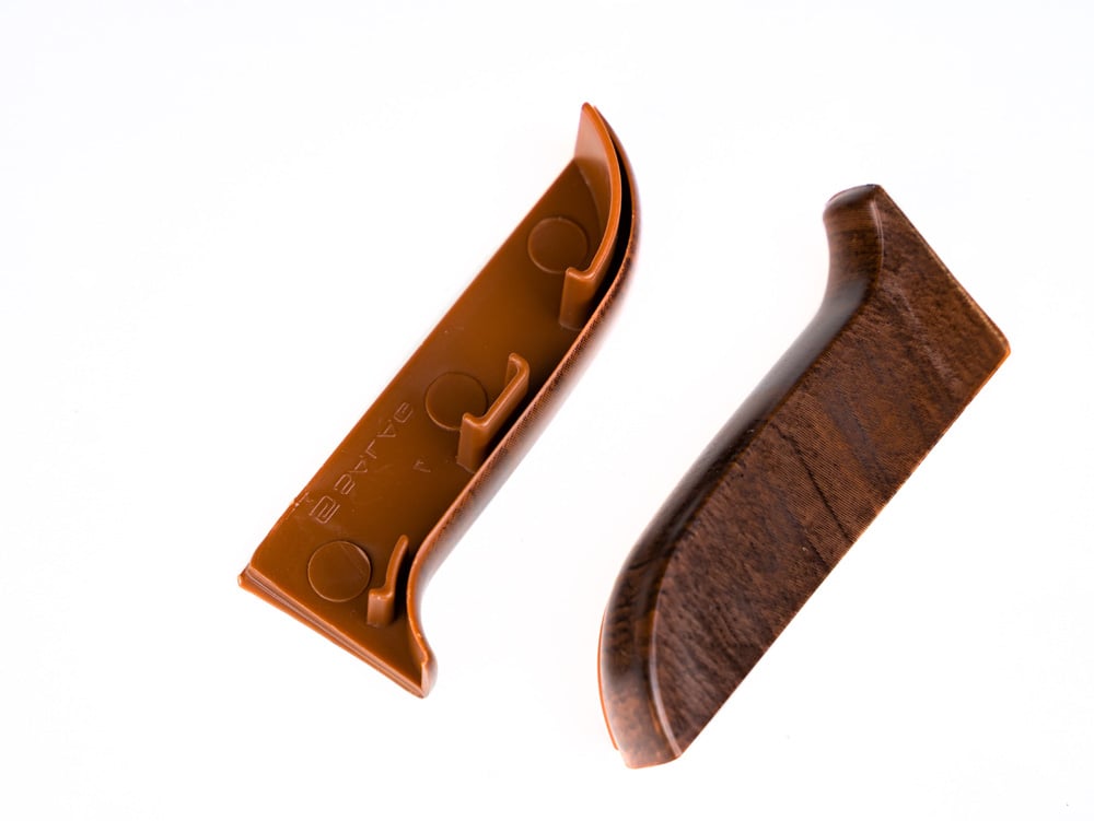 Лява и дясна тапа за PVC перваз Salag SG56/24 Венге 2 броя