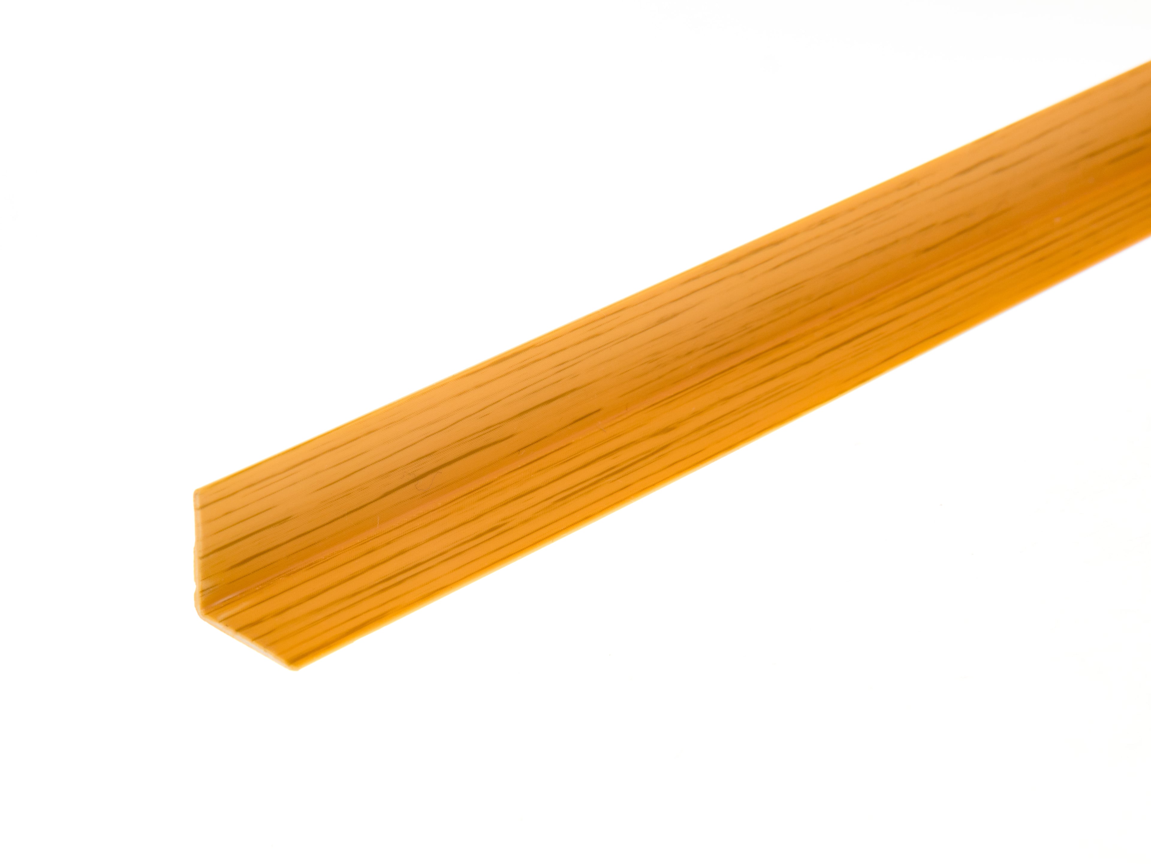 Ъглов PVC V-профил Salag 15х15мм дъб 2.9 м