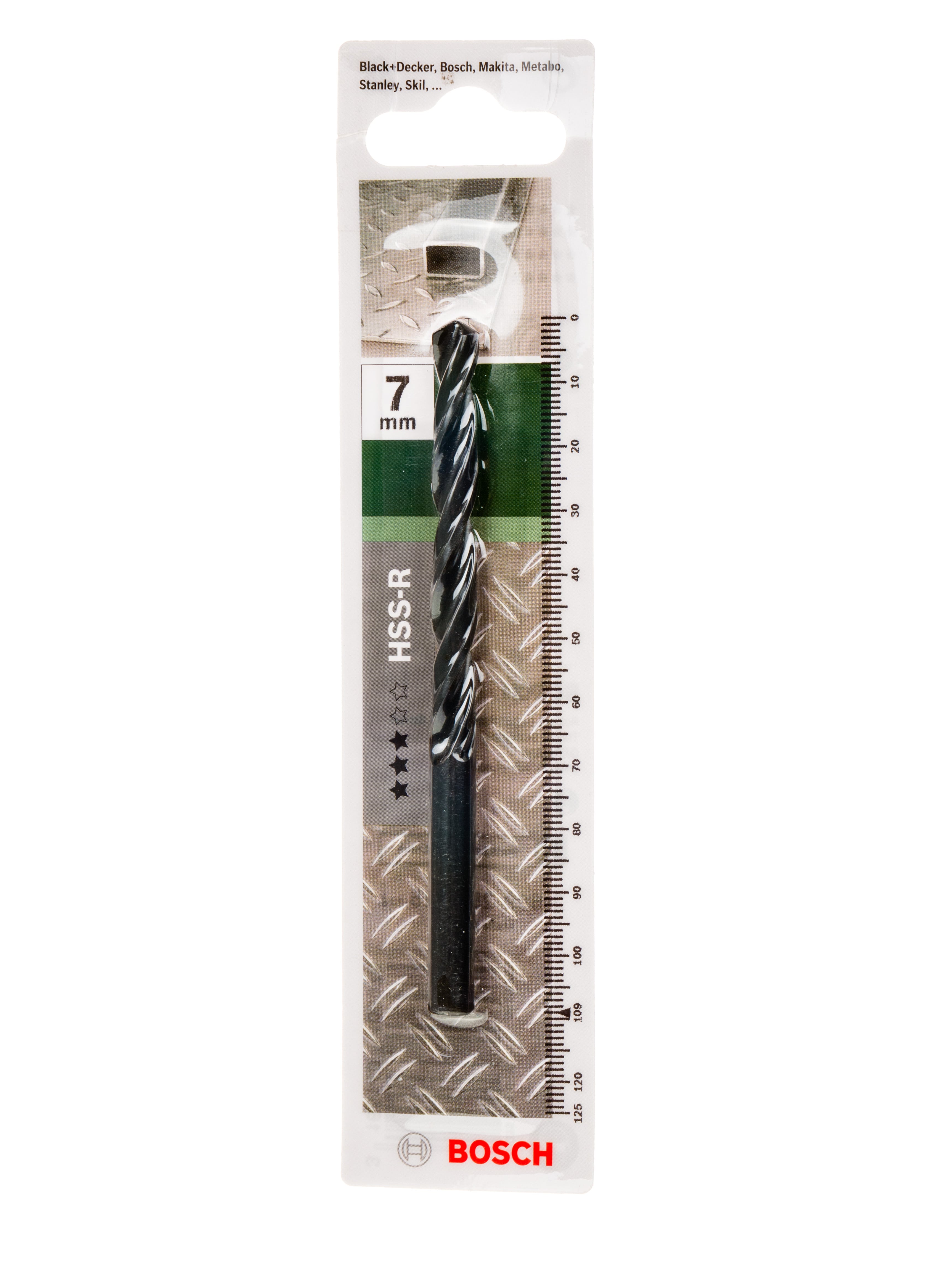 Свредло Bosch HSS-R ø7мм / 69х109мм