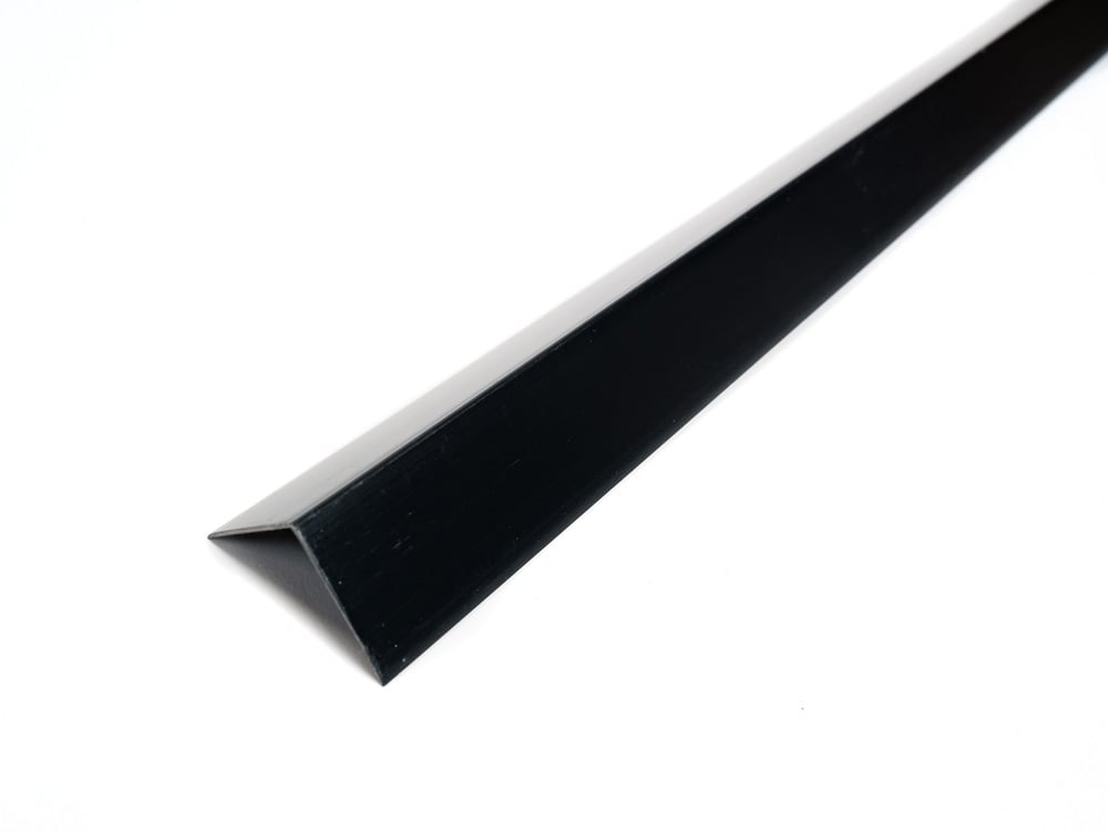 PVC V-профил Salag 30х30мм черен 2.9 м