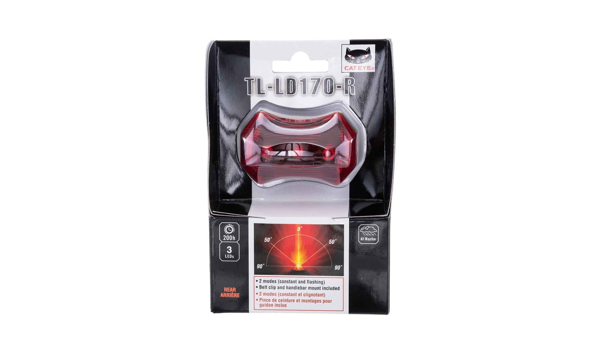 Задна светлина Cateye TL-LD170B-R(3)