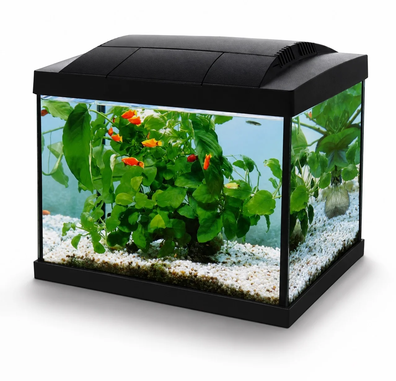 Аквариум Hailea K20 черен 20 л