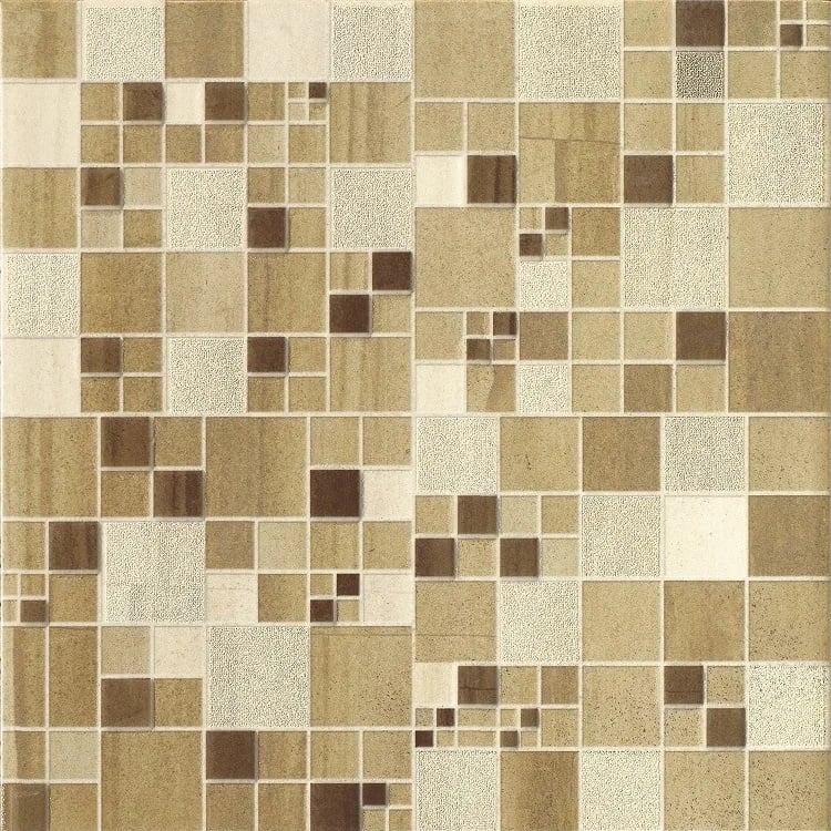 Декоративни плочки Cersanit Mosa Cream Inserto Geo Squares 25х40