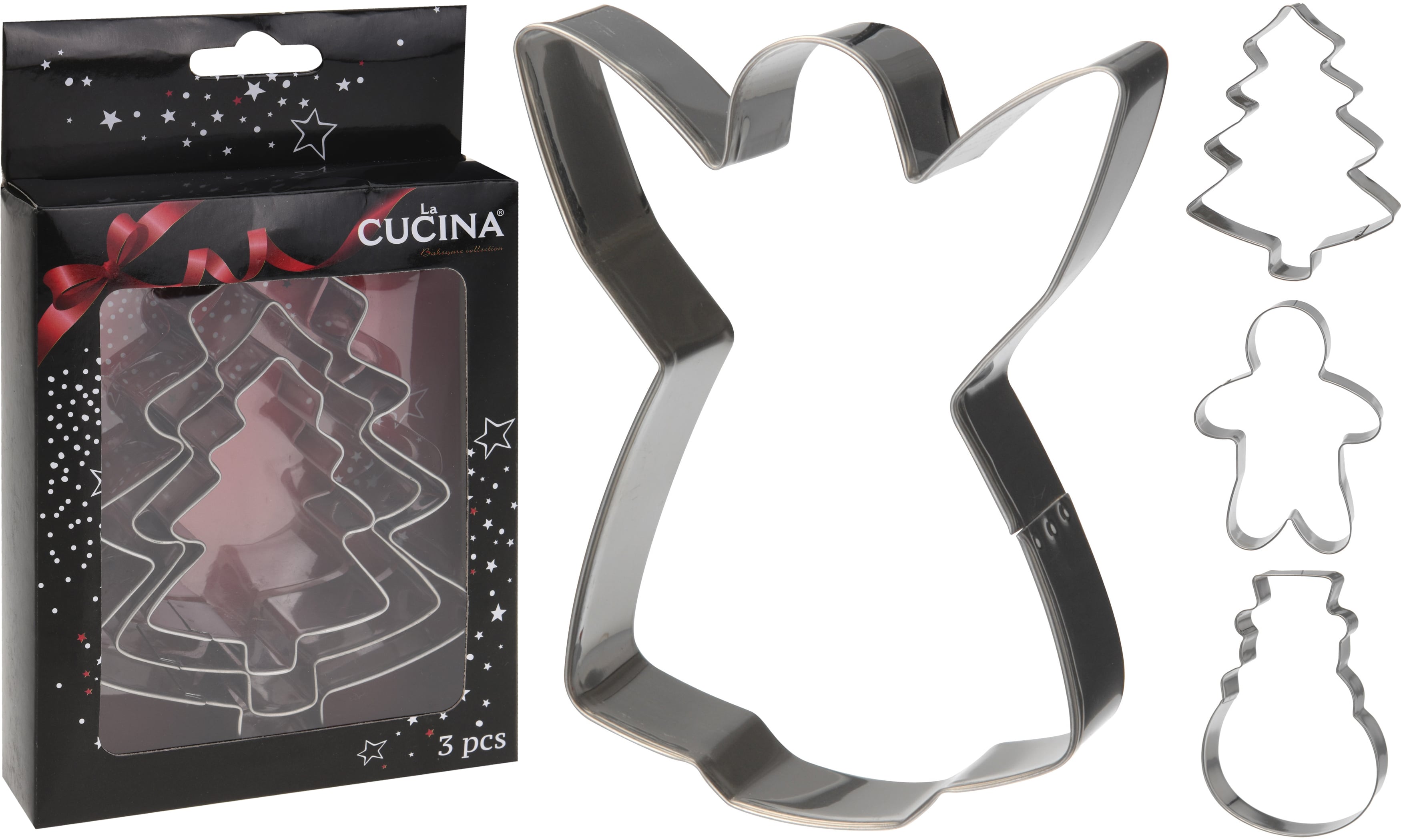 Коледни форми за сладки / 3 броя