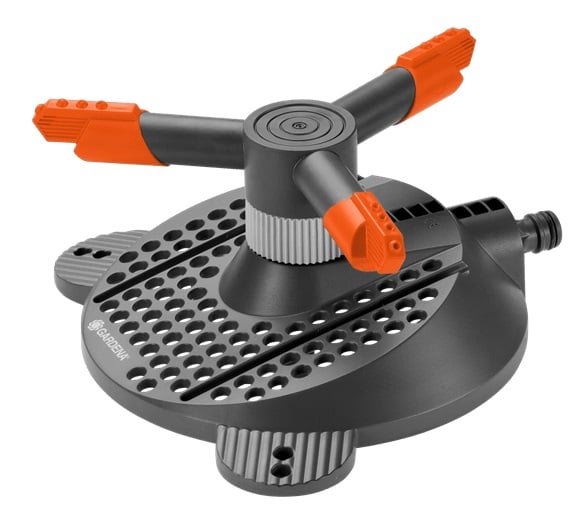 Кръгов разпръсквач Samba Gardena Classic 02060-20 / ø3-18м / 250м2