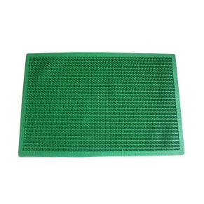 PVC изтривалка изкуствена трева PGM9100-9102 зелена 40x60см