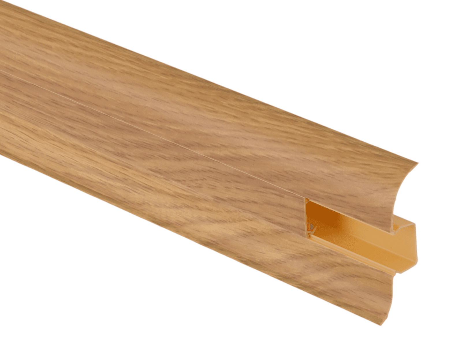 PVC перваз с кабелен канал Salag SG56/F4 Кралски дъб 2.5м