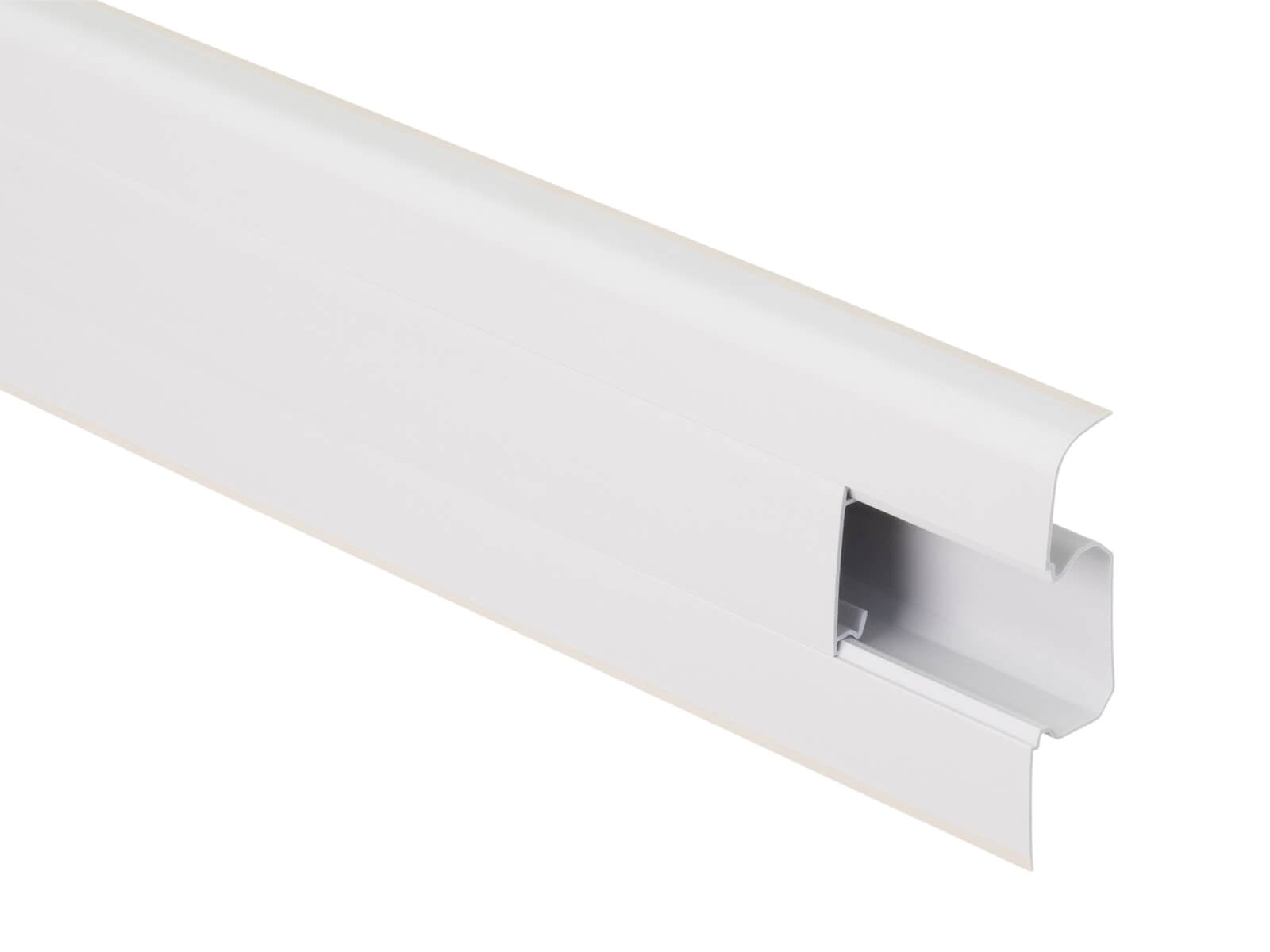 PVC перваз с кабелен канал Salag SG75/03 сив 2.2м