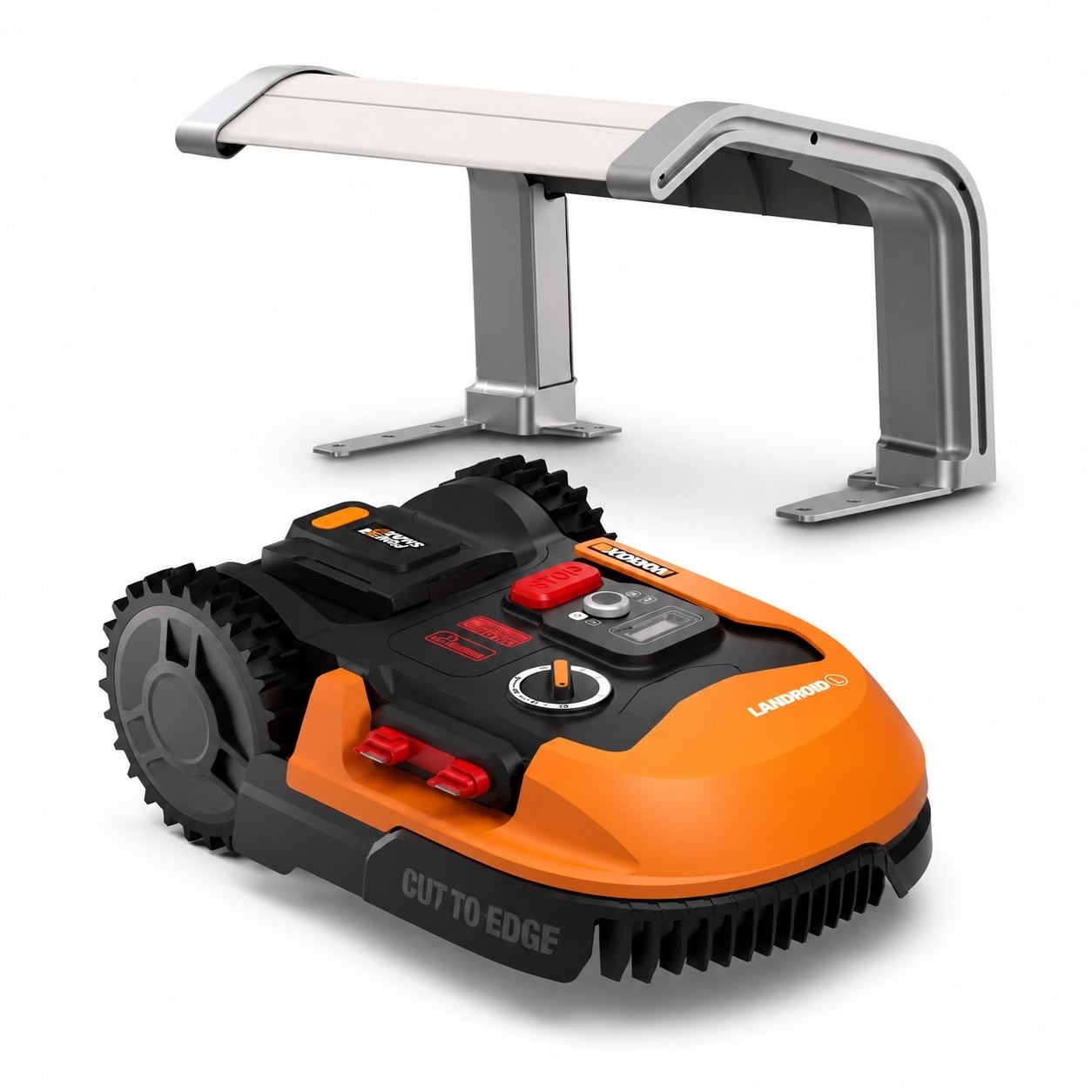 Комплект косачка робот Worx Landroid WR148E 800м2 с гараж WA0194
