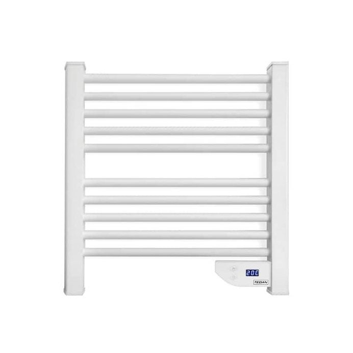 Алуминиева електрическа лира за баня Tedan Ellen 300W бяла 531х550мм
