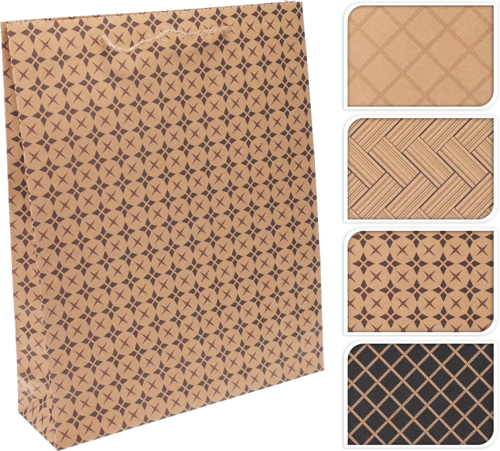 Коледна торбичка Christmas 25 х 8,5 х 34,5 см микс