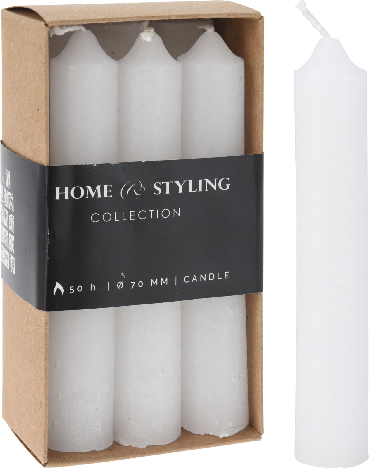 Комплект свещи пилон 12 см 6 броя