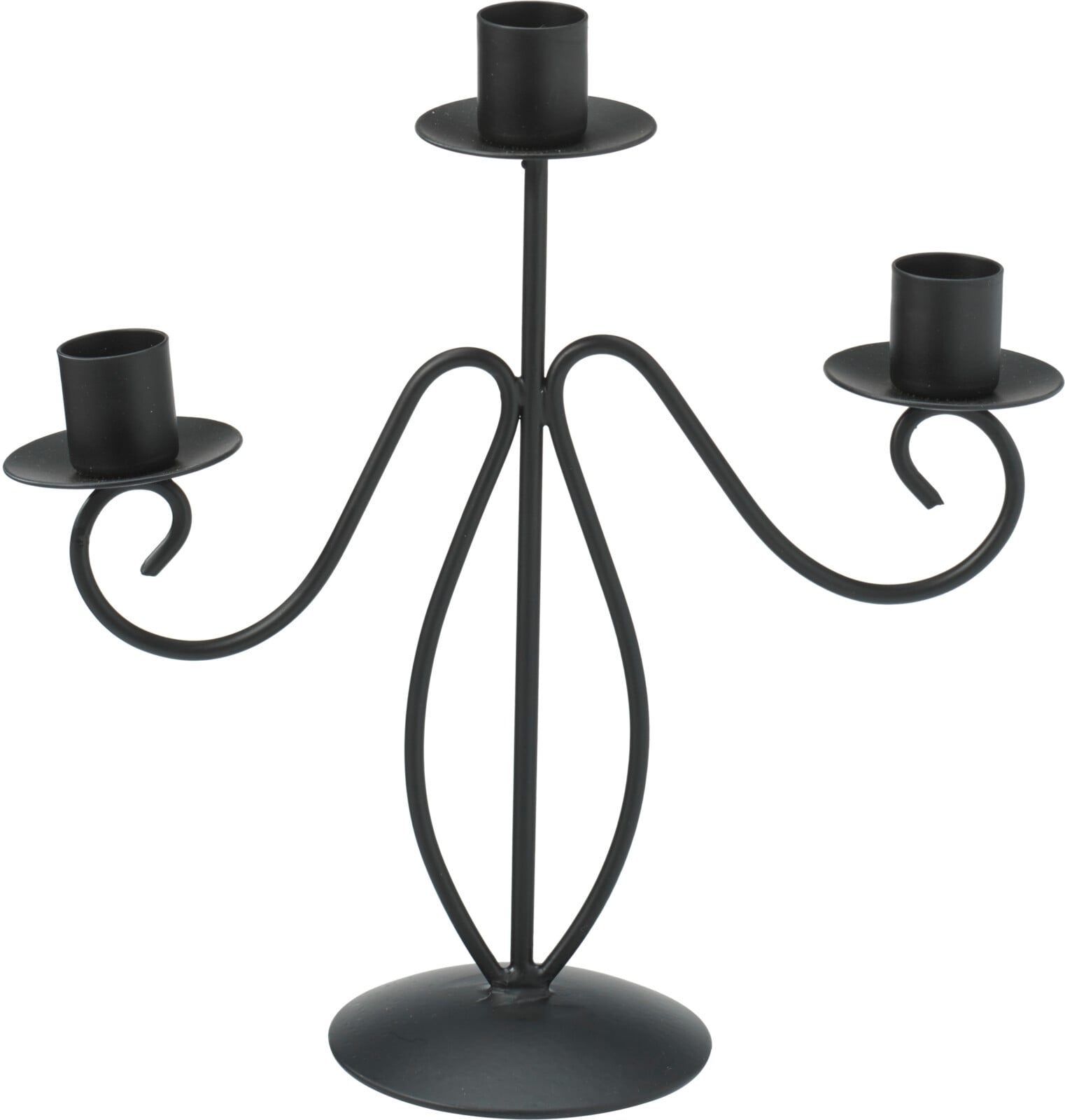 Свещник Iron за 3 броя свещи