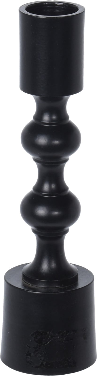 Свещник 4,5 х 16 см черен