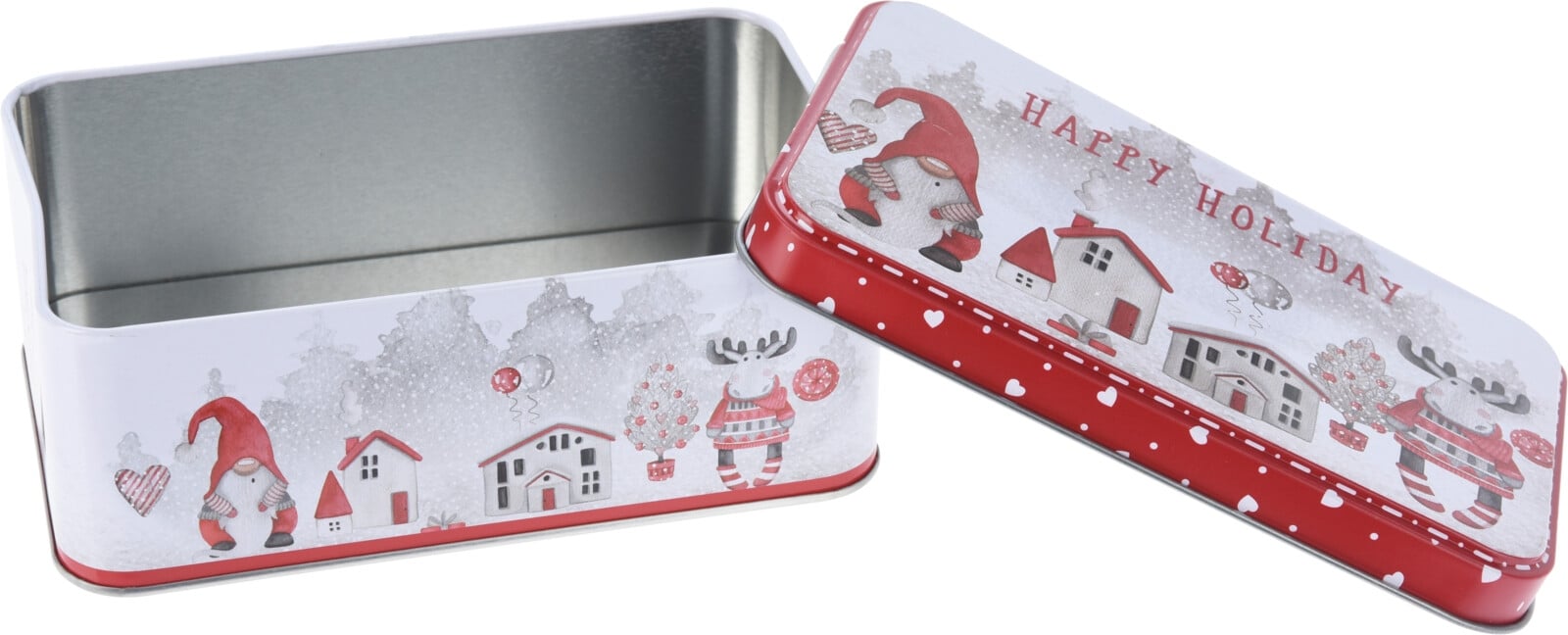 Коледна кутия с капак Gnome 16 х 10 х 6 см