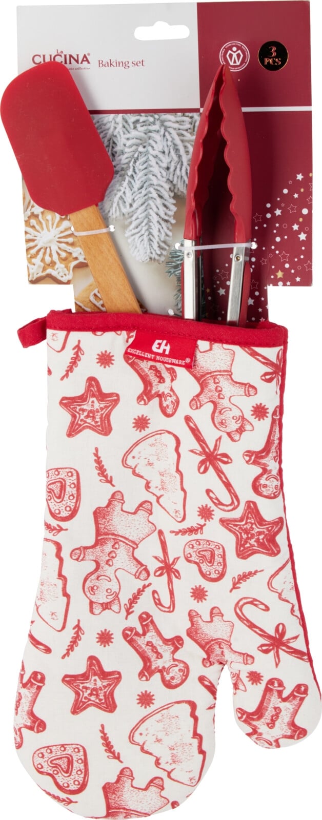 Коледен комплект за печене Glove 3 части