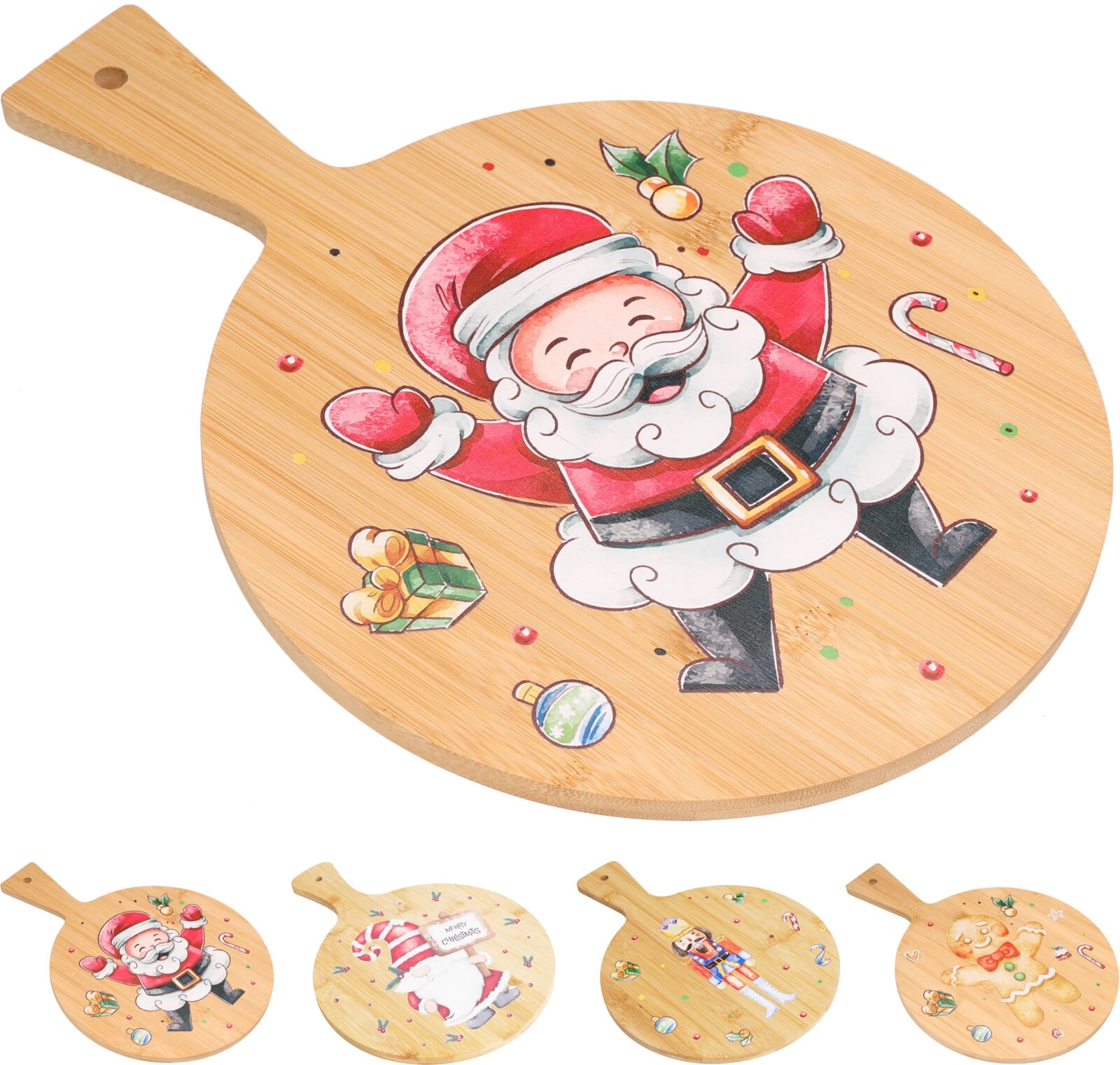 Коледен поднос за сервиране 25 х 35 см микс