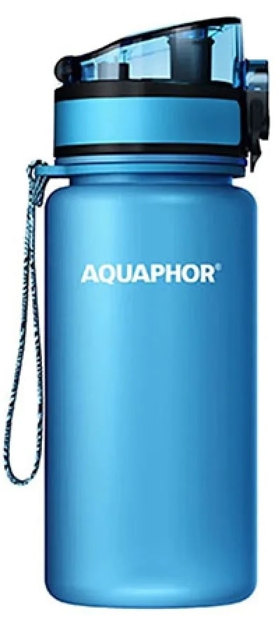 Филтрираща бутилка Aquaphor City Tritan синя 350мл