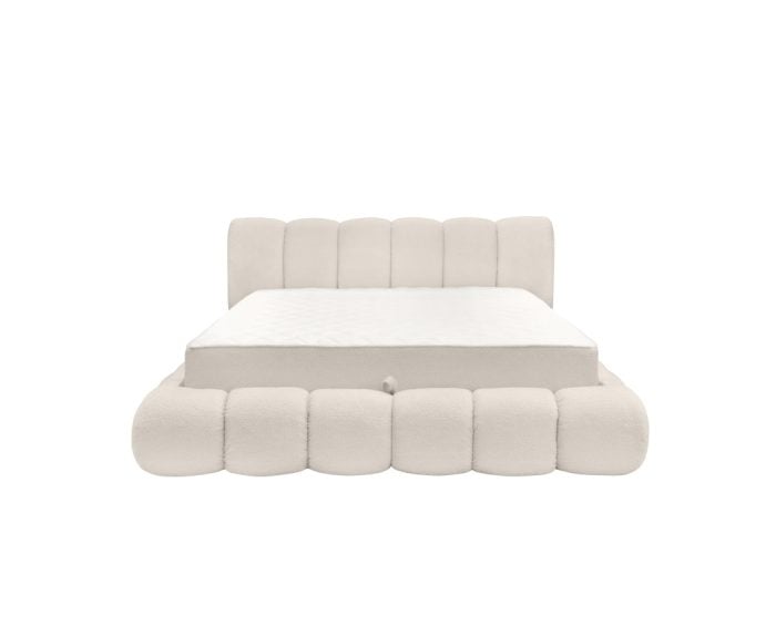 Боксспринг легло Teddy с матрак 160x200 бежово