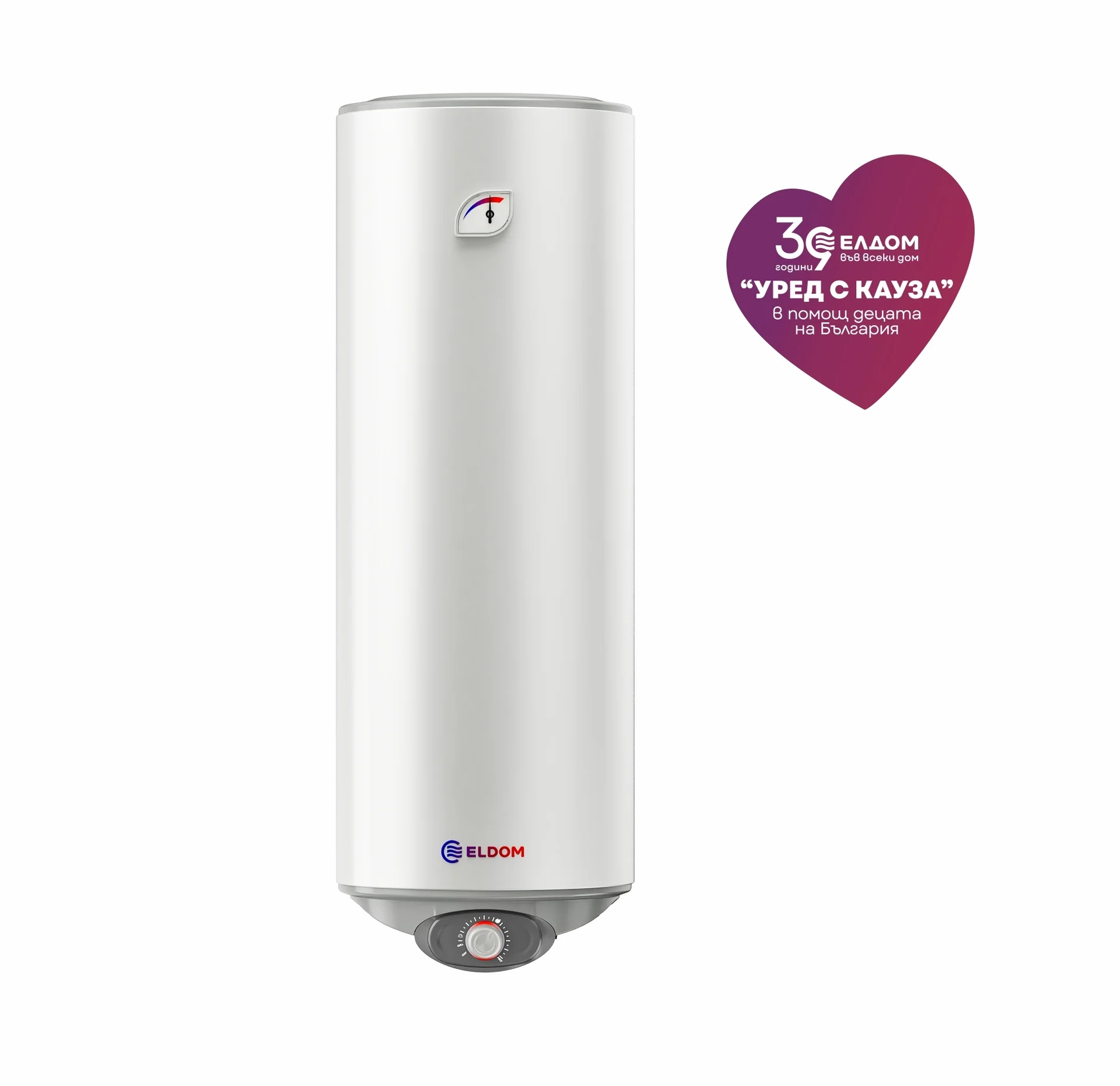 Вертикален бойлер Елдом Favourite WVF08039F 80л 3000W