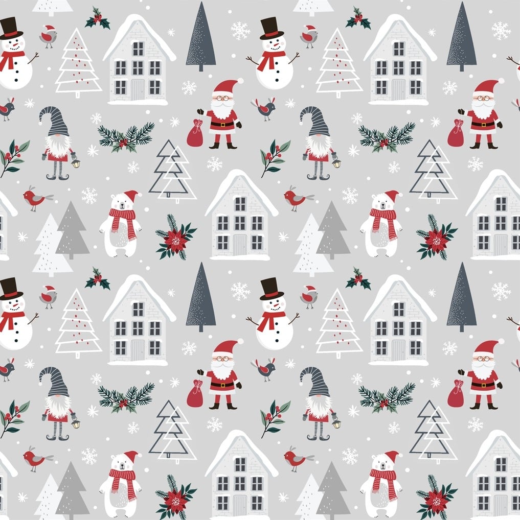 Коледна мушама Фантастик Xmas 1266-1 / 140 см