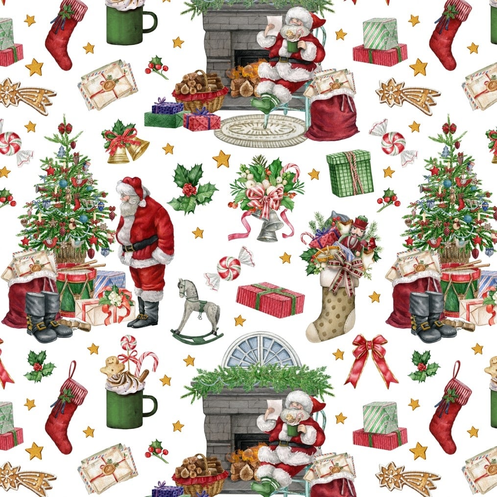 Коледна мушама Фантастик Xmas 1267-1 / 140 см