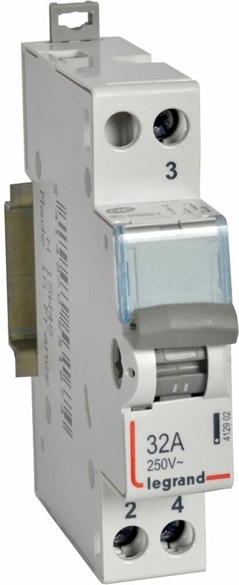 Ум шалтер I-0-II 32А 1P 230V DIN монтаж Legrand