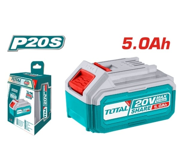 Акумулаторна батерия TOTAL IND, Li-Ion, 20V, 5.0Ah