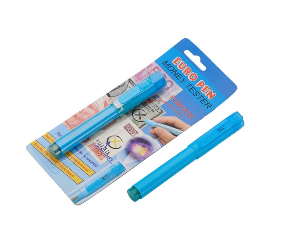 Маркер за банкноти с UV лампа Euro Pen