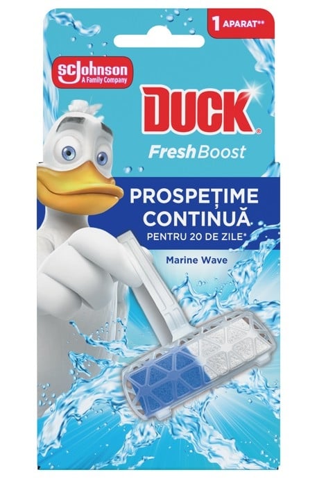 Тоалетно блокче Duck Fresh Boost Marine Wave 16г