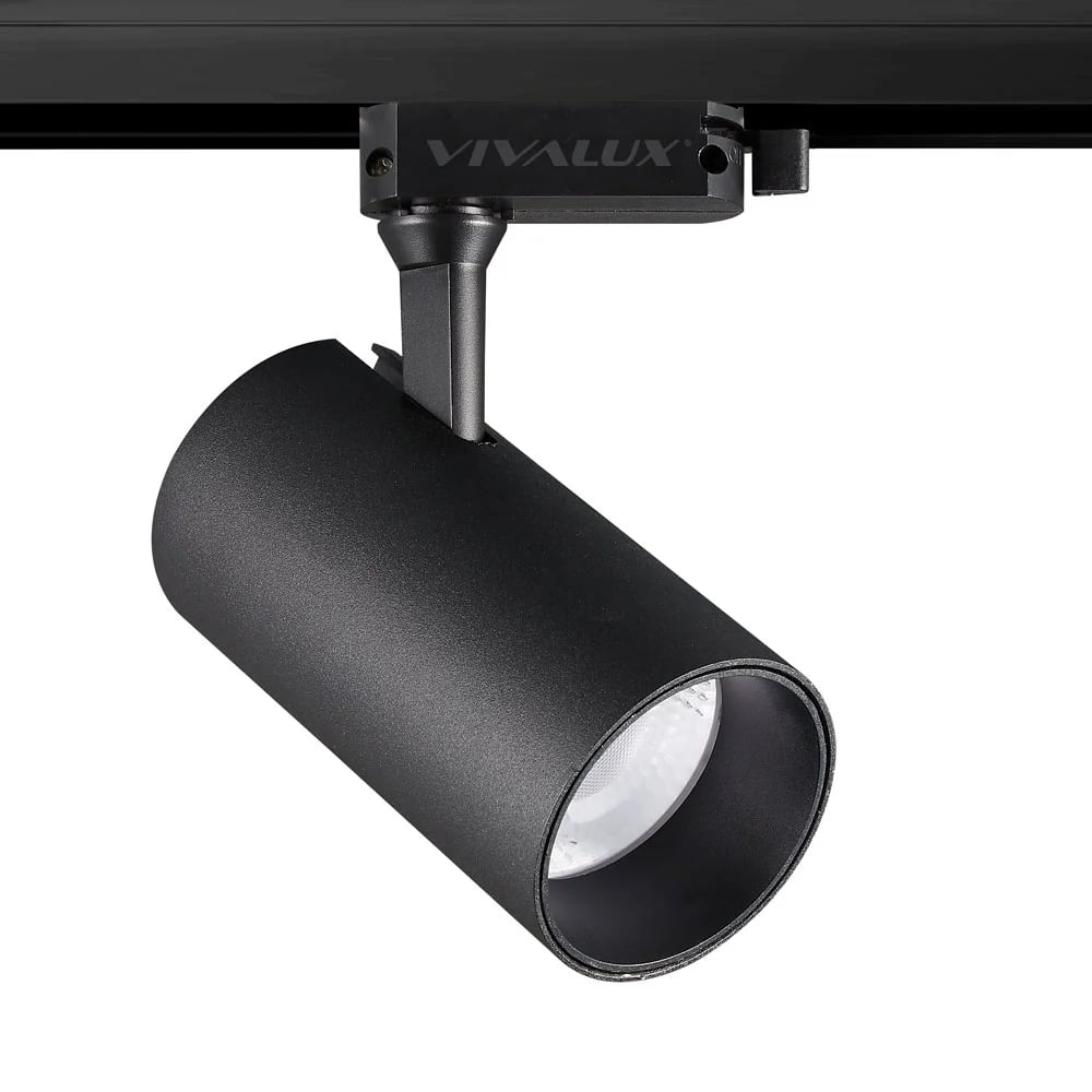 LED прожектор за релсов монтаж Vivalux Trance 20W 230V CCT черен
