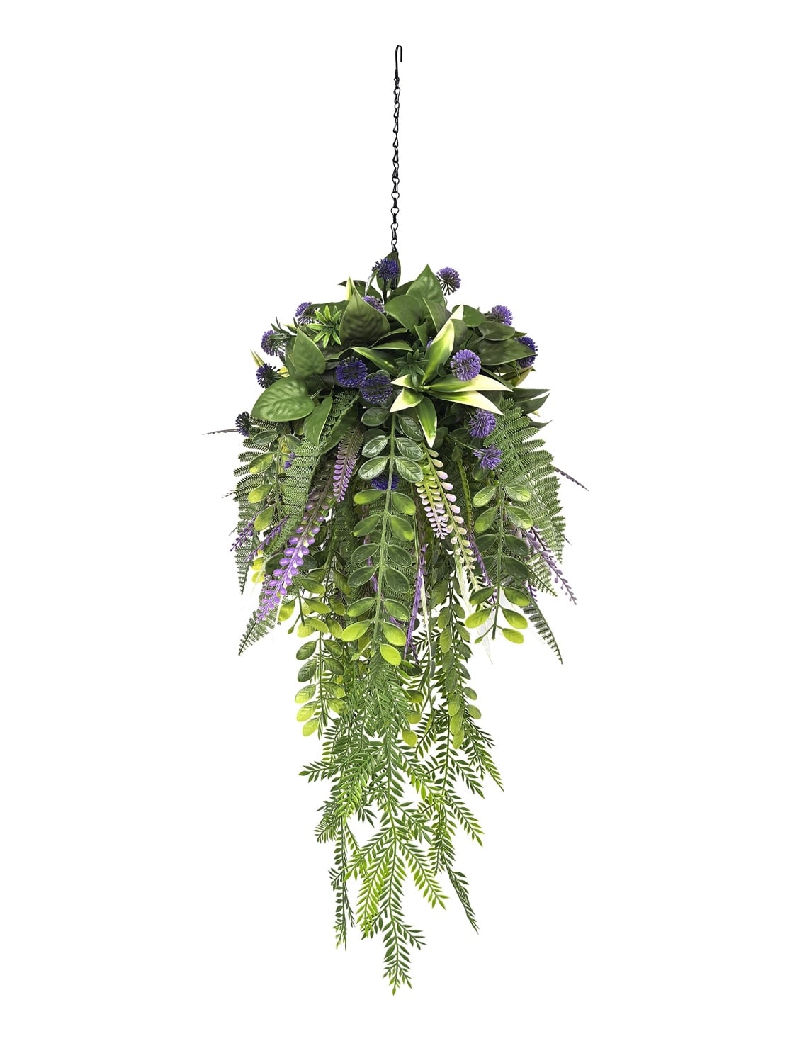 Изкуствена висяща декорация My Garden Violet Sprite CCGM120 / 102х35см