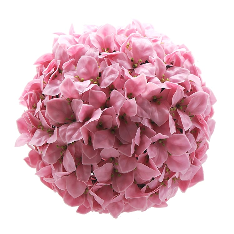 Изкуствена декорация Топка рози Gardenia Pink My Garden CCGA049 ф28 см