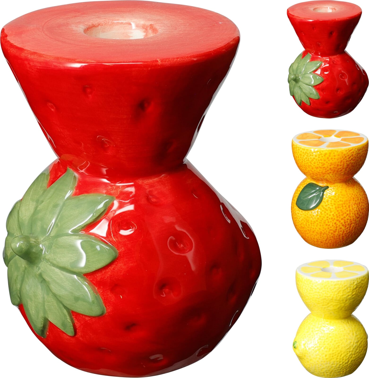 Свещник Fruit 11см микс