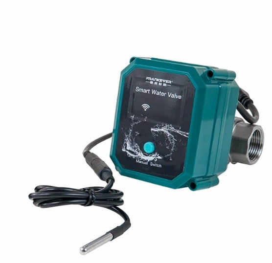 Smart спирателен кран за тръба ¾" FrankEver Smart water valve